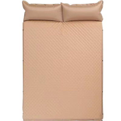 Camping bed self inflating for three