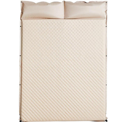 Camping bed self inflating for three