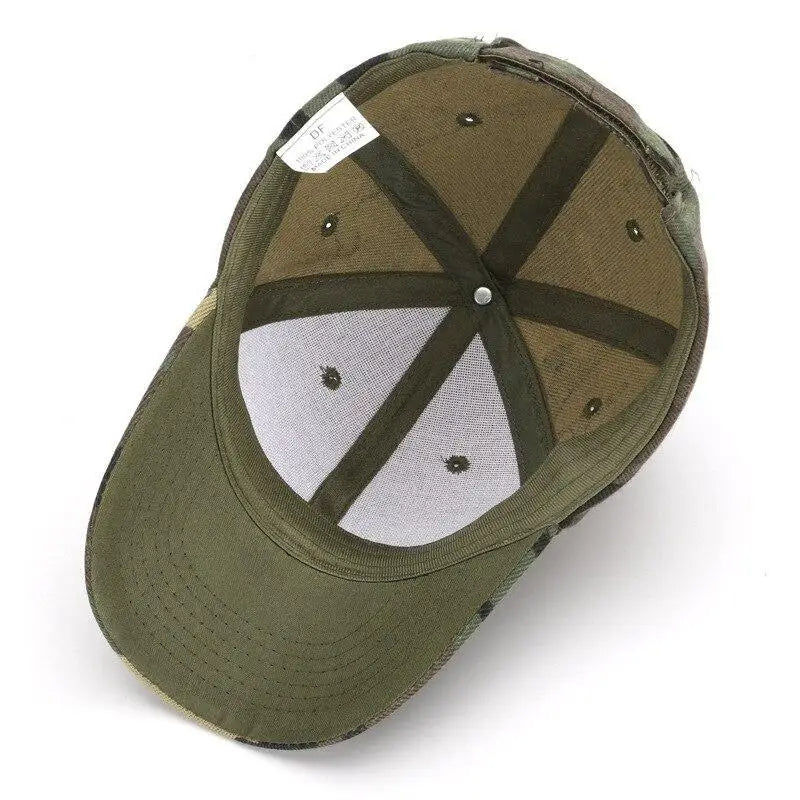 Youth camo cap