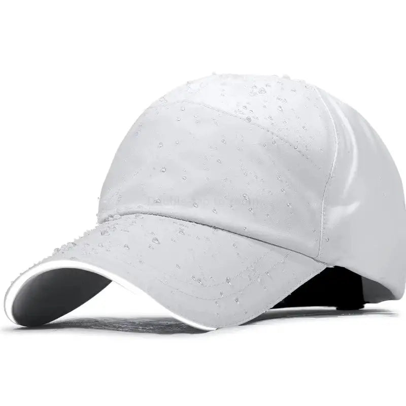 Green baseball cap