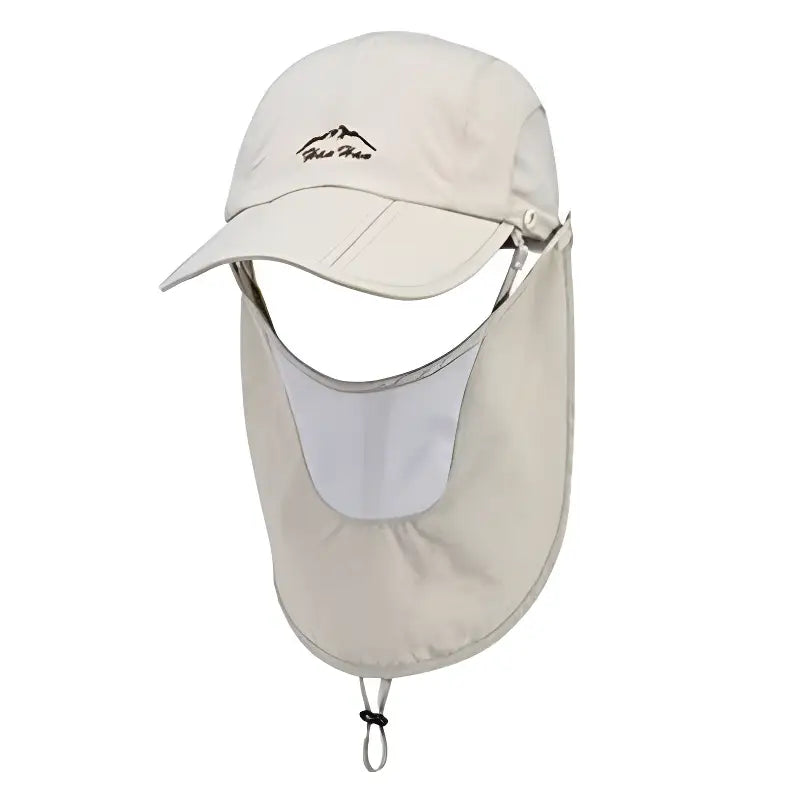 Sun hat with flaps
