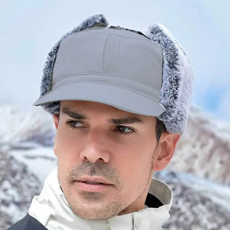 Winter cap with ear flaps