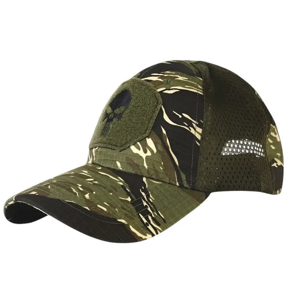 Camo mesh cap