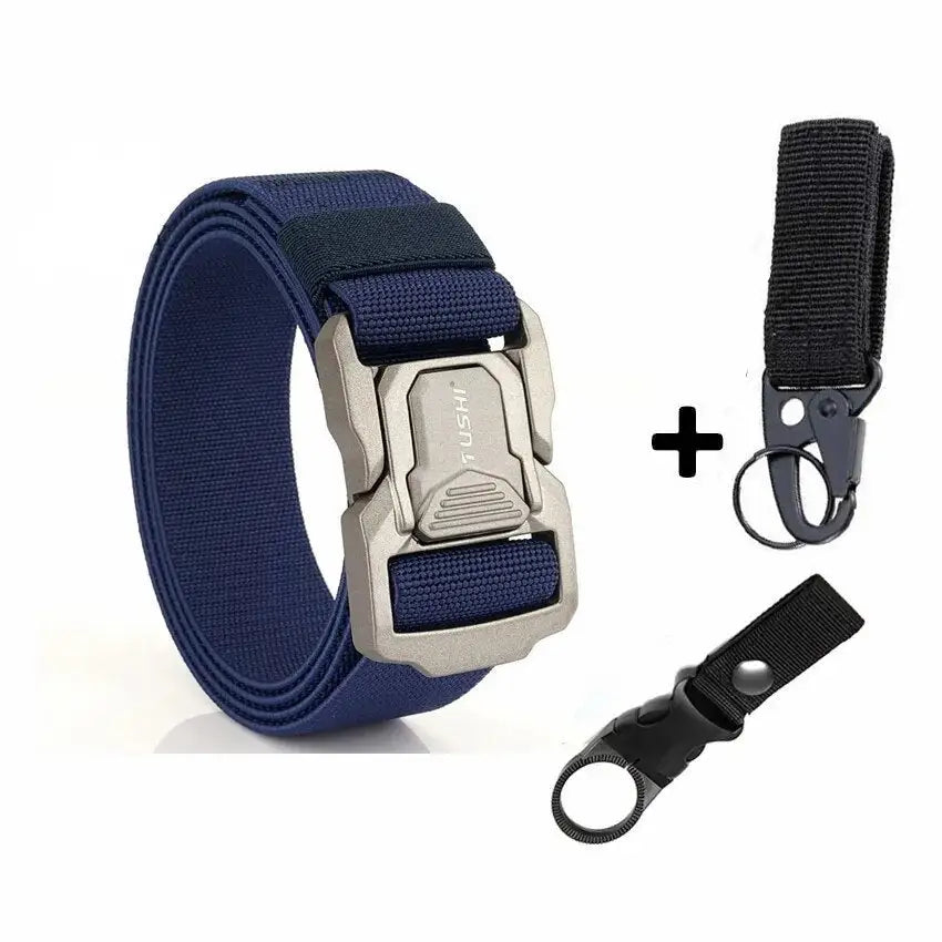 Blue tactical belt