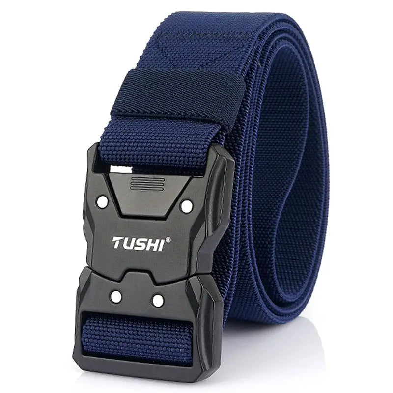 Elastic tactical belt
