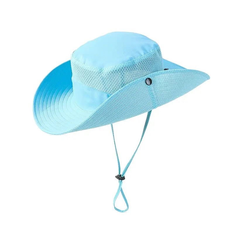 Womens wide brim sun hat