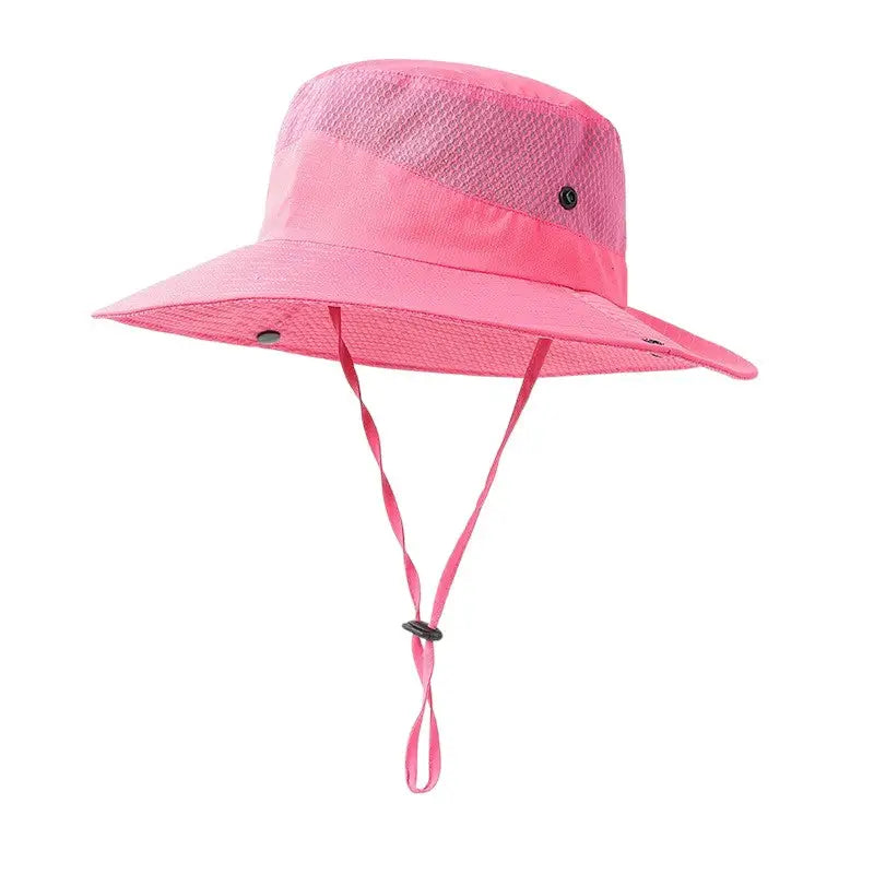 Womens wide brim sun hat