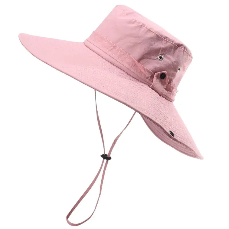 Wide brim sun hat