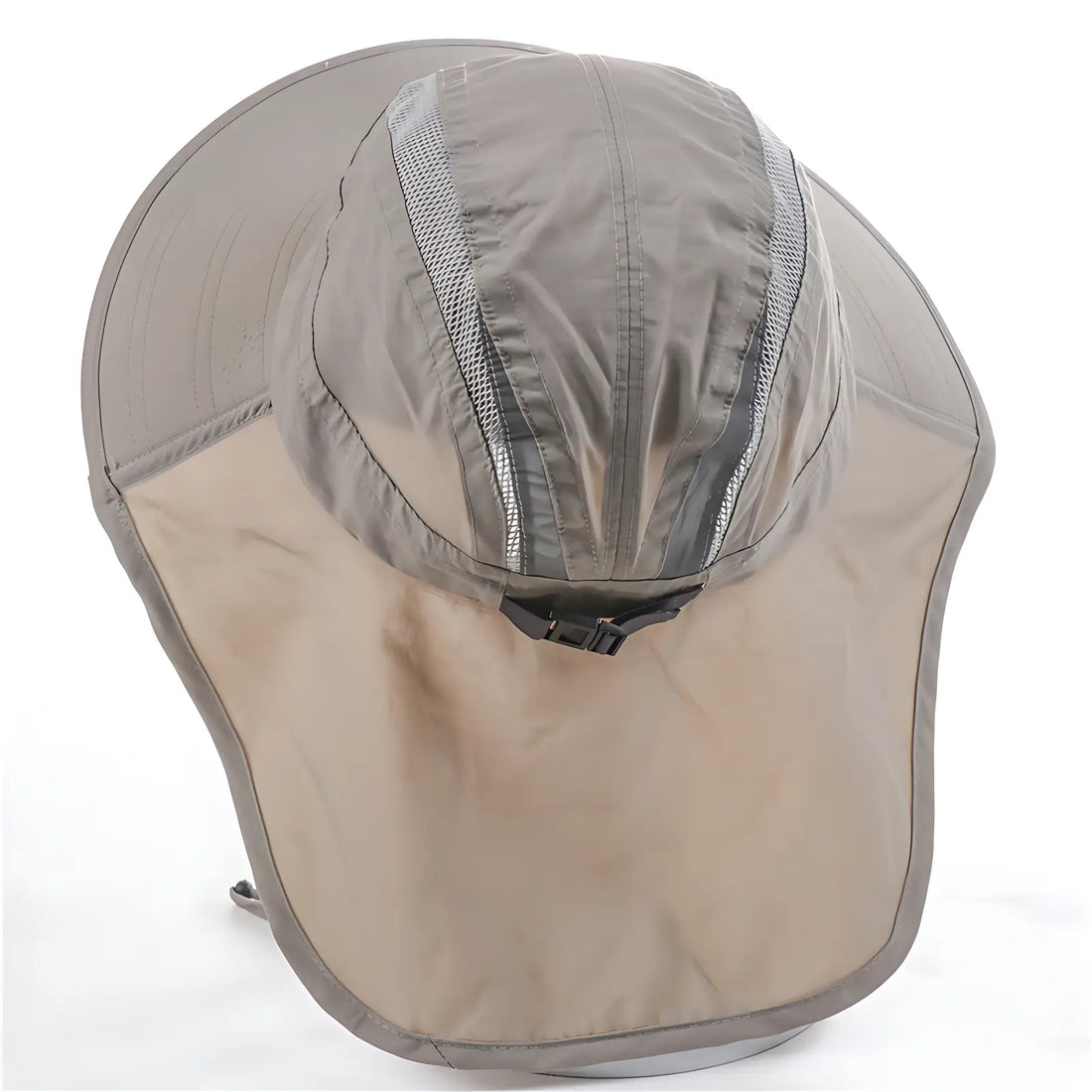 Sun hat with neck flap