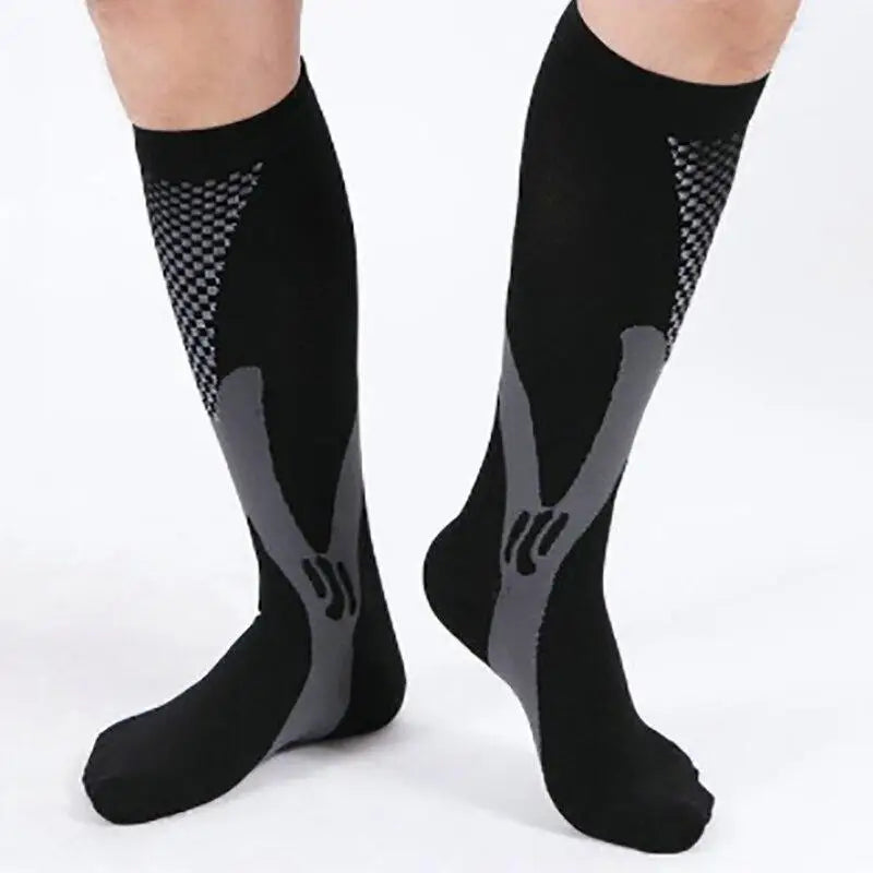 Compression hiking socks