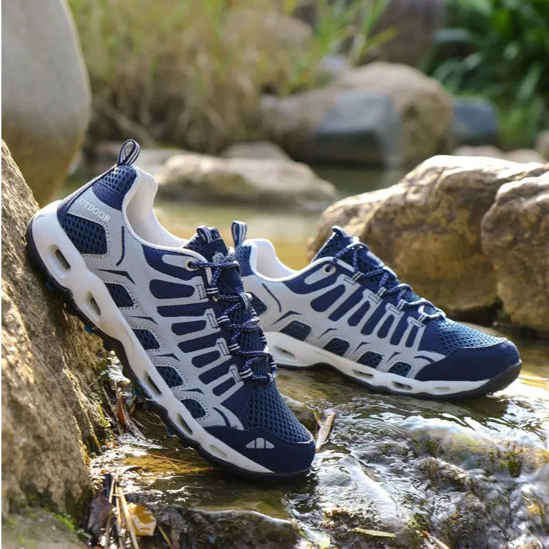 Low hiking shoes