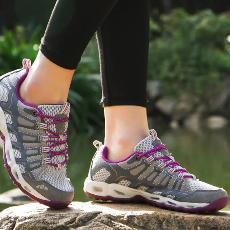 Low hiking shoes