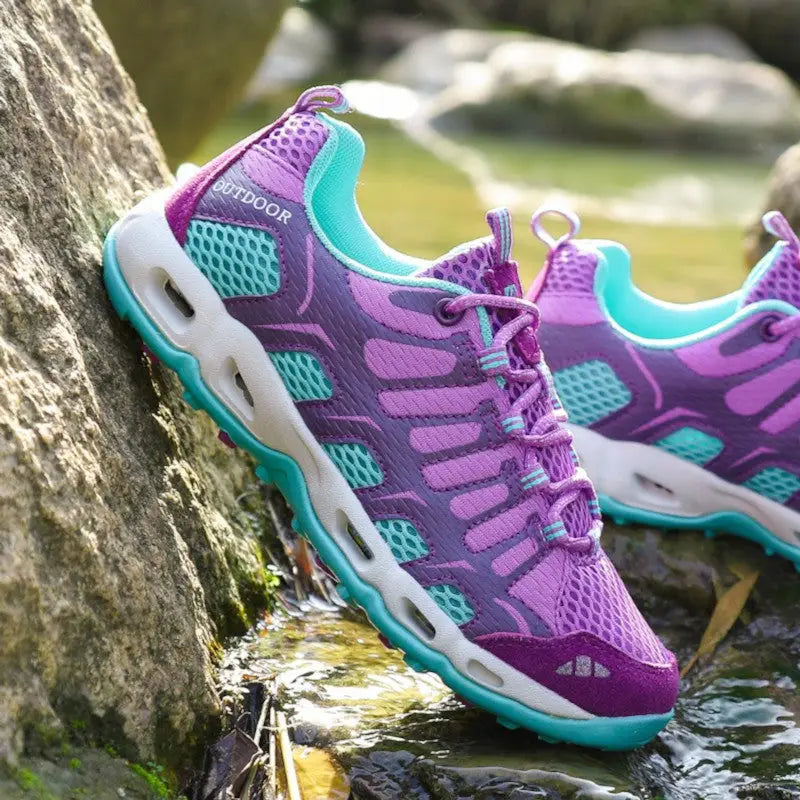 Low hiking shoes