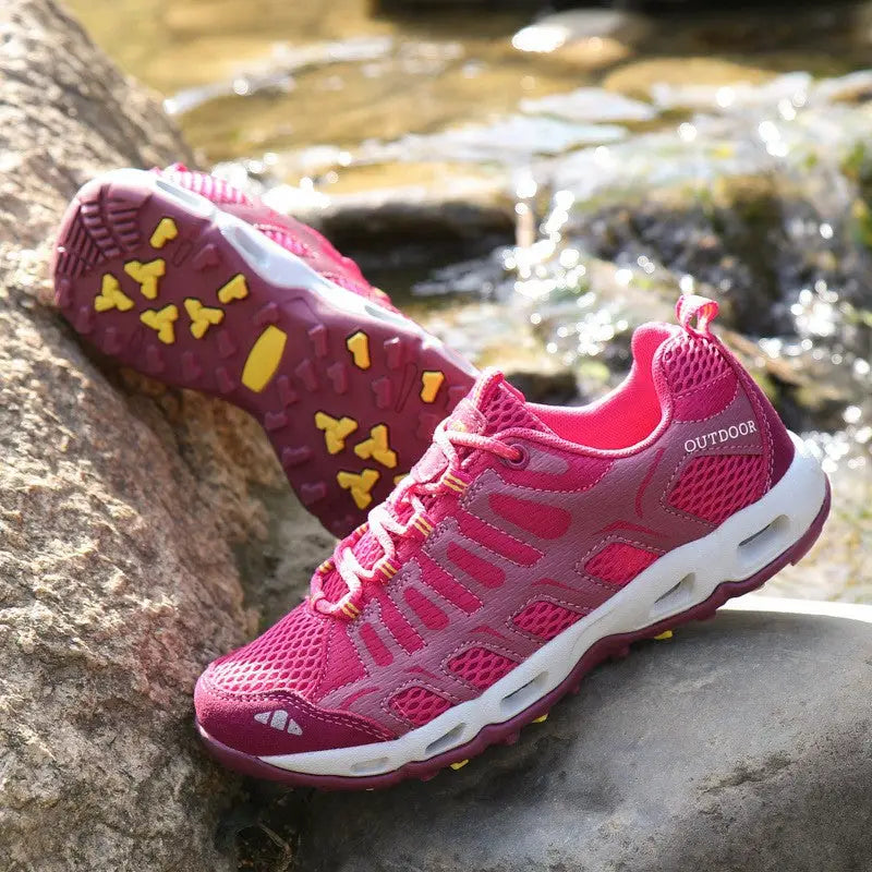Low hiking shoes