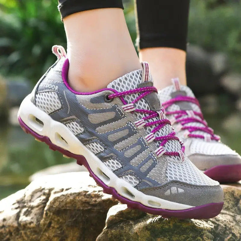 Low hiking shoes