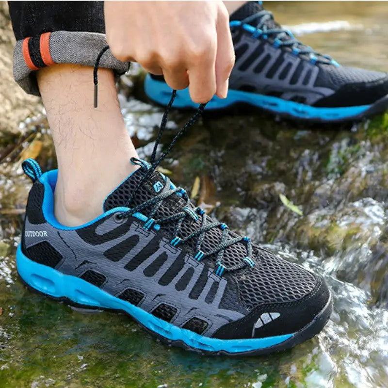 Low hiking shoes