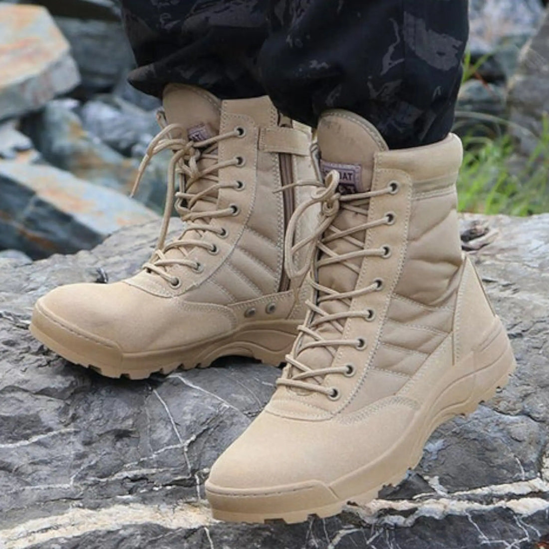Womens combat boots