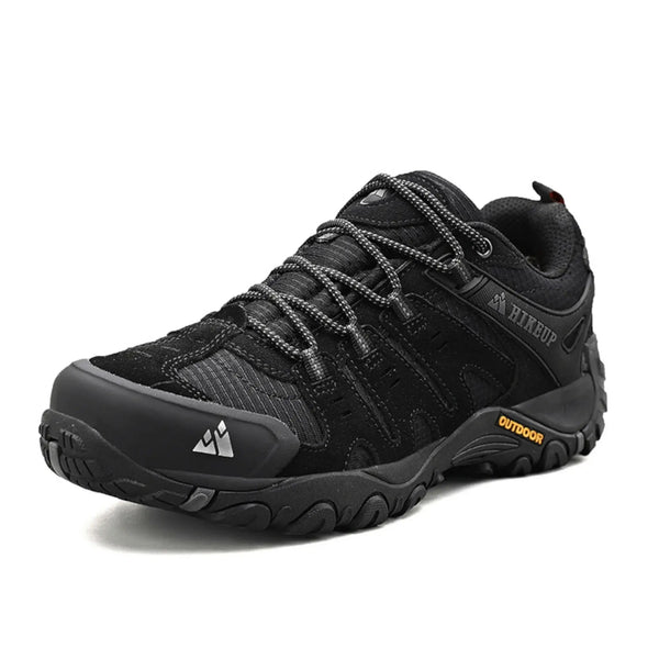 Black hiking shoes