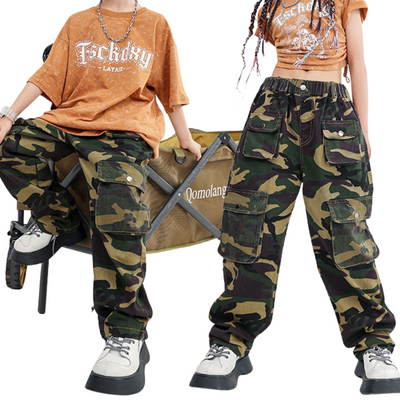 Children’s camouflage trousers