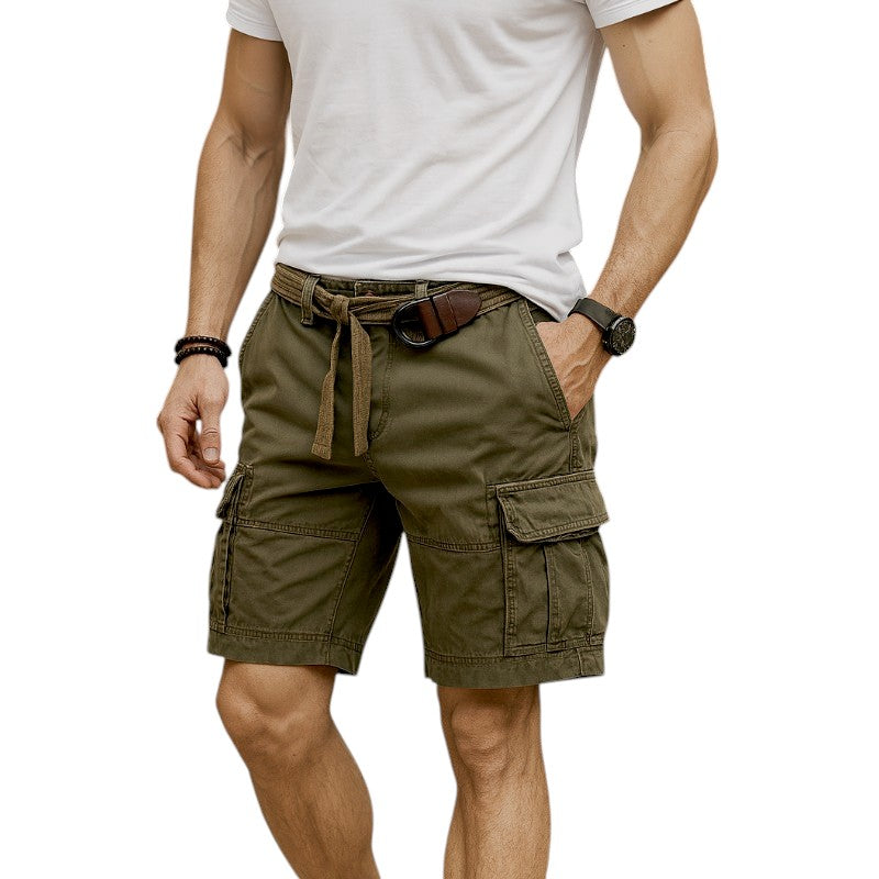 Khaki cargo shorts, photo 25