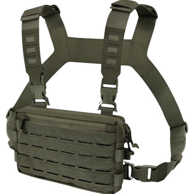 Compact chest rig