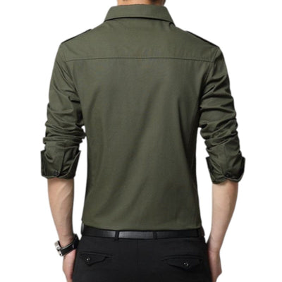 Convertible military shirt