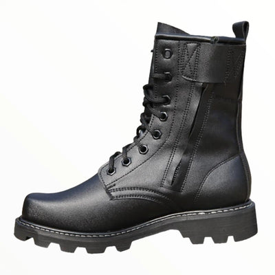 Desert Boots with Side Zipper