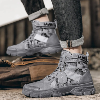 Desert Camo Tactical Boots