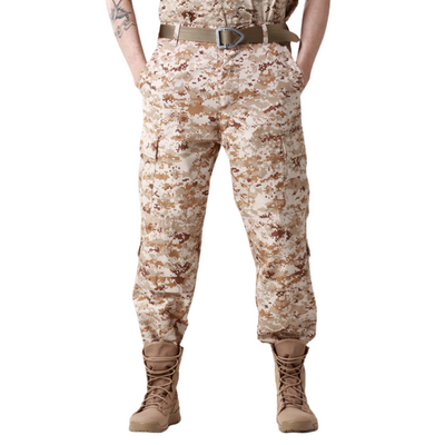 Digital camouflage trousers
