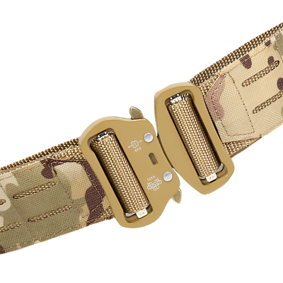 Double layer tactical belt