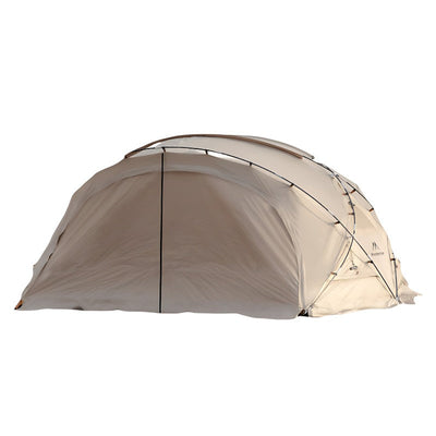 Double opening dome tent
