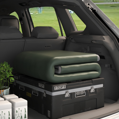 Double sleeping mat inflatable