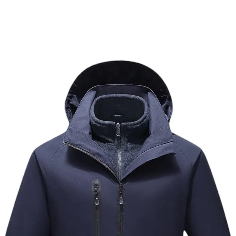 Heated jacket for men