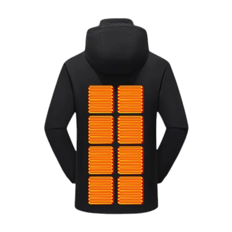 Heated jacket for men