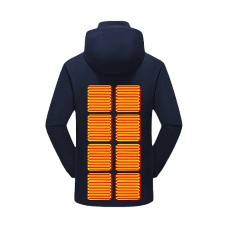 Heated jacket for men