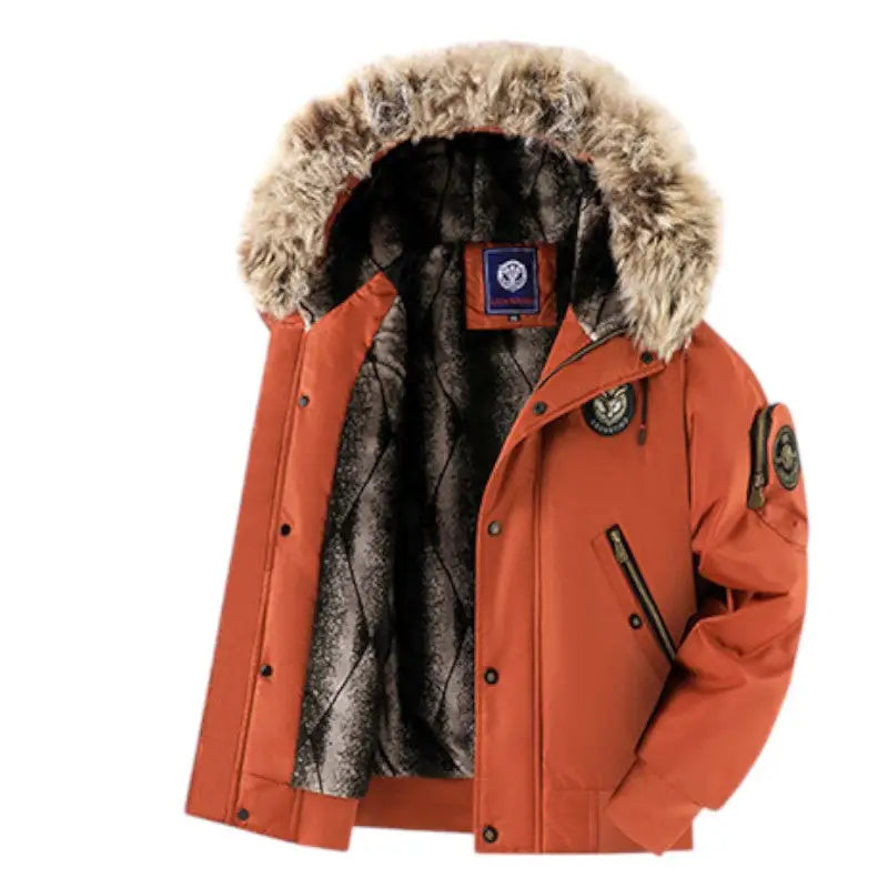 Mens winter puffer jacket