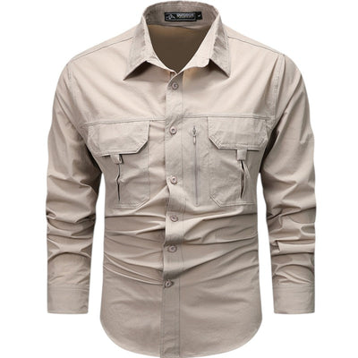 Elastic tactical shirt