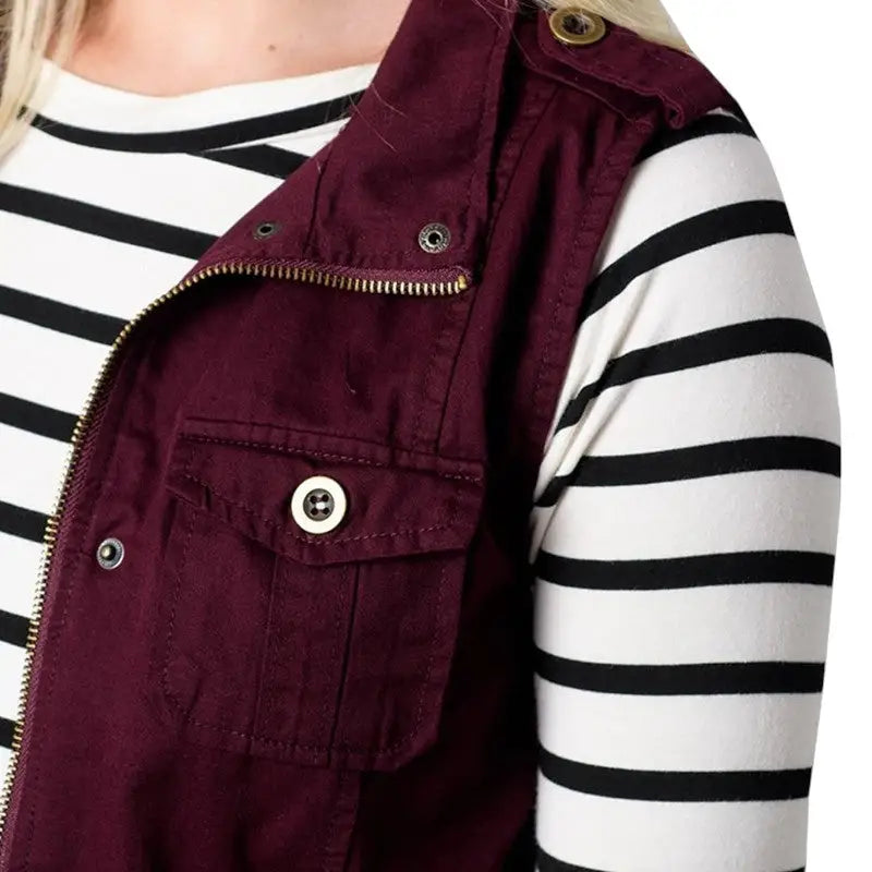 Womens utility vest