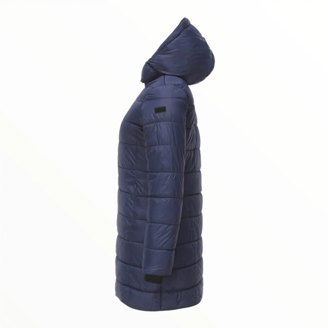 Womens long puffer jacket