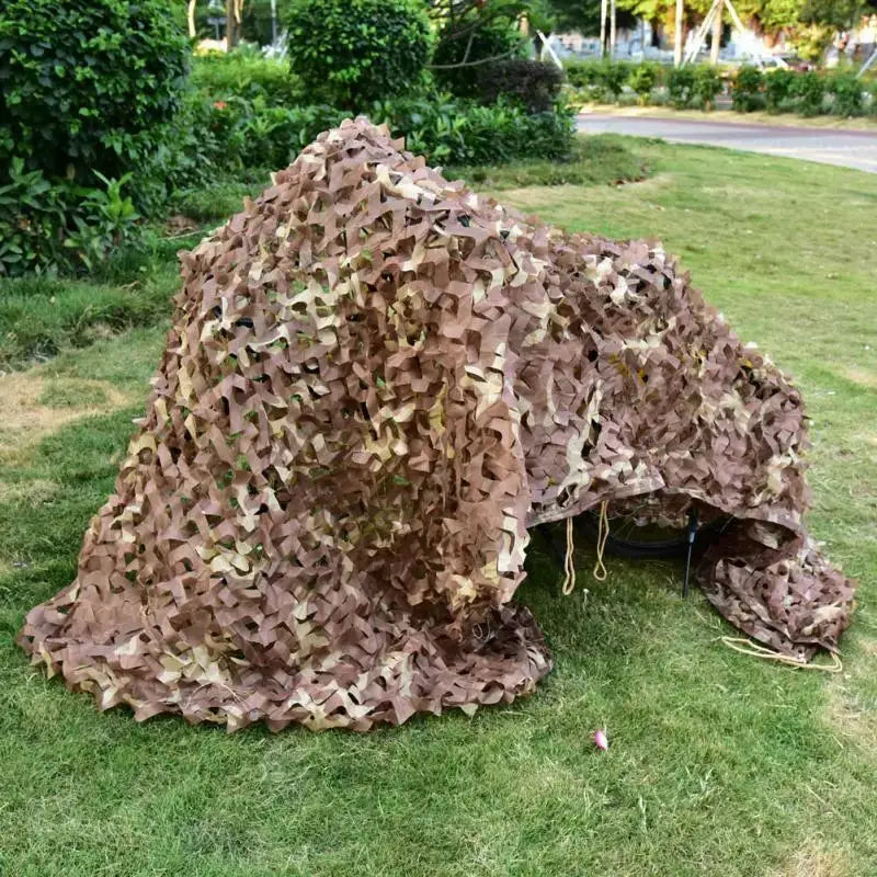 Tan camo netting