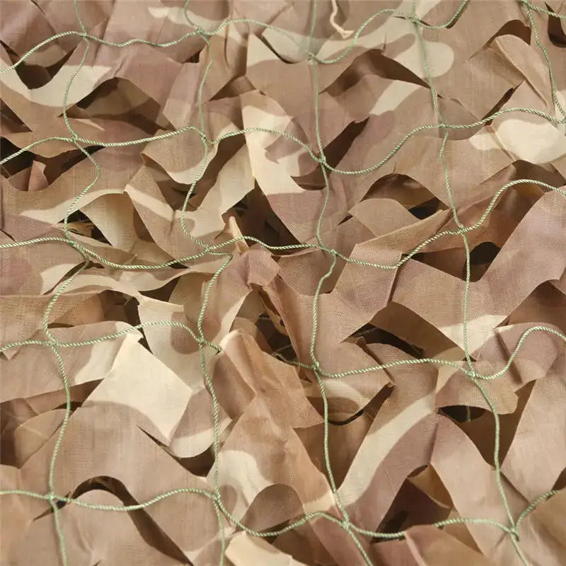 Tan camo netting