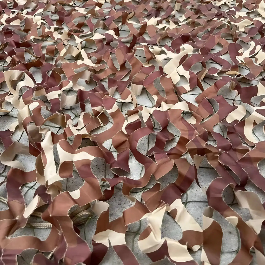 Camo cover netting