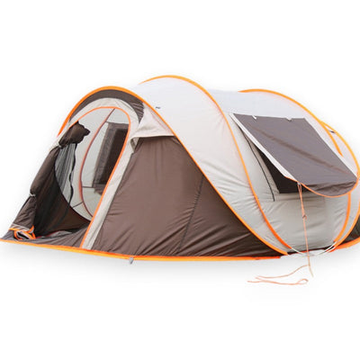 Foldable camping tent