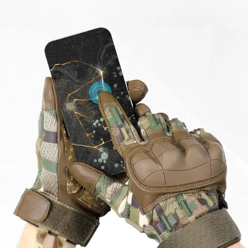 Hard knuckle gloves