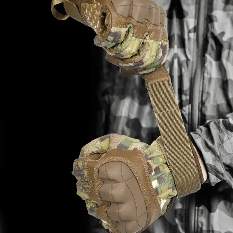 Hard knuckle gloves