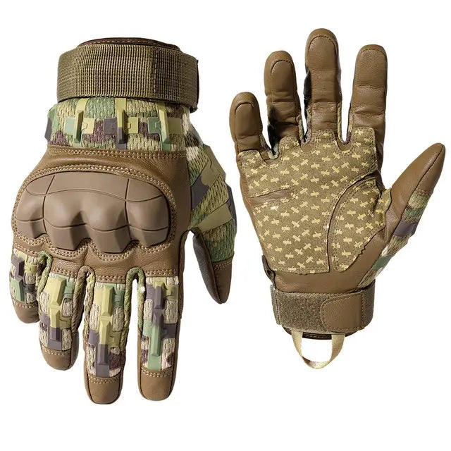 Hard knuckle gloves