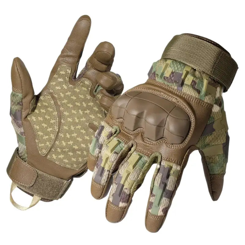 Hard knuckle gloves