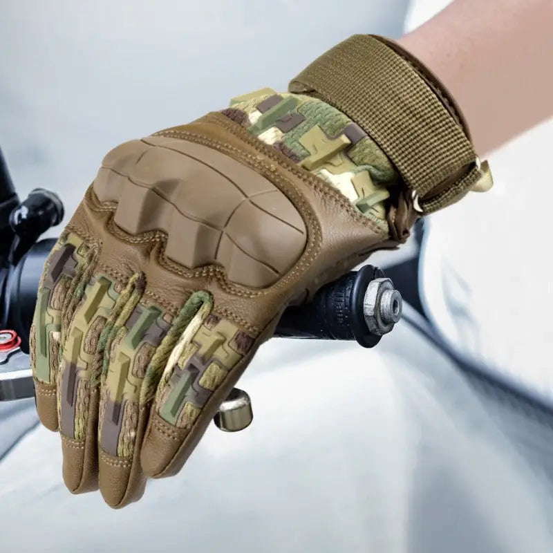 Hard knuckle gloves