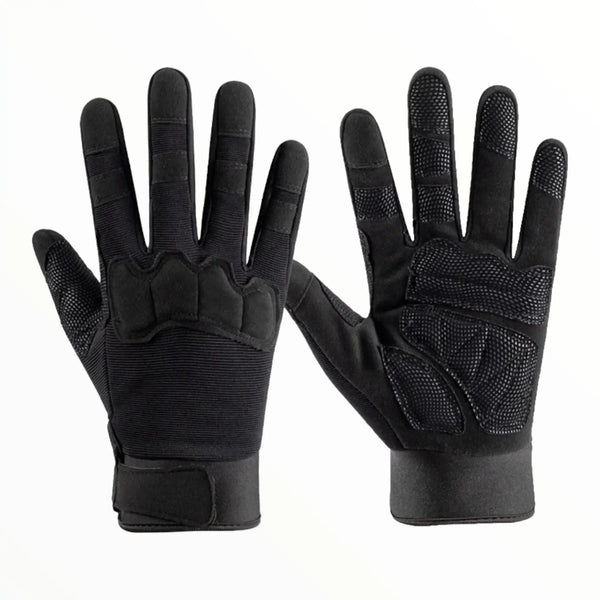 Padded tactical gloves