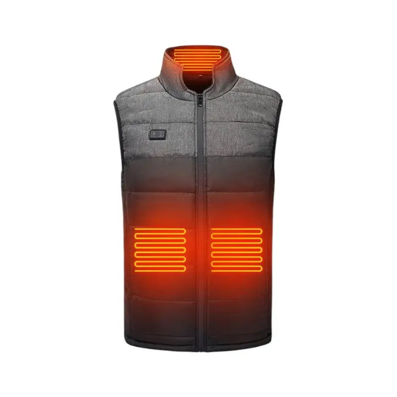Heated motorcycle vest